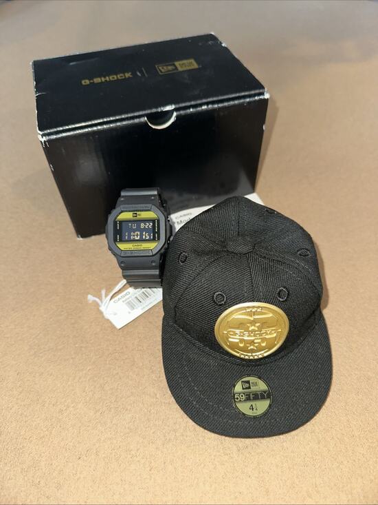 G-SHOCK NEW ERA CAP 35TH ANNIV. LIMITED EDITION DW-5600NE New With Box